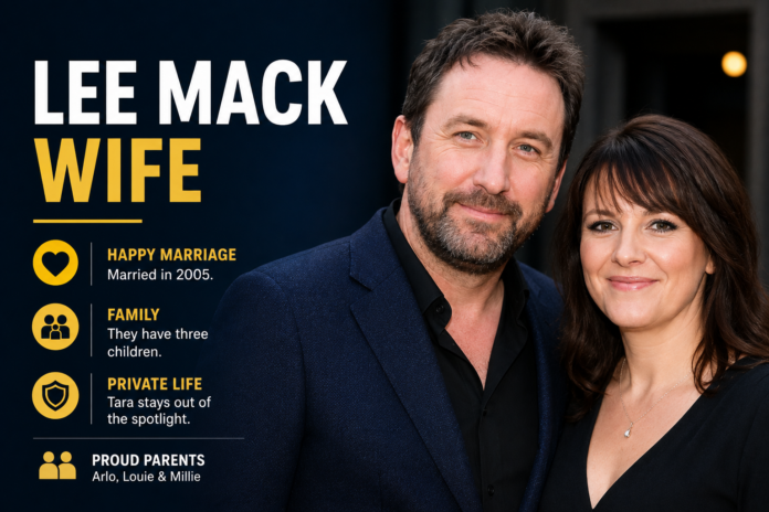 Lee Mack Wife