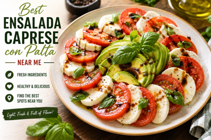 best ensalada caprese con palta near me